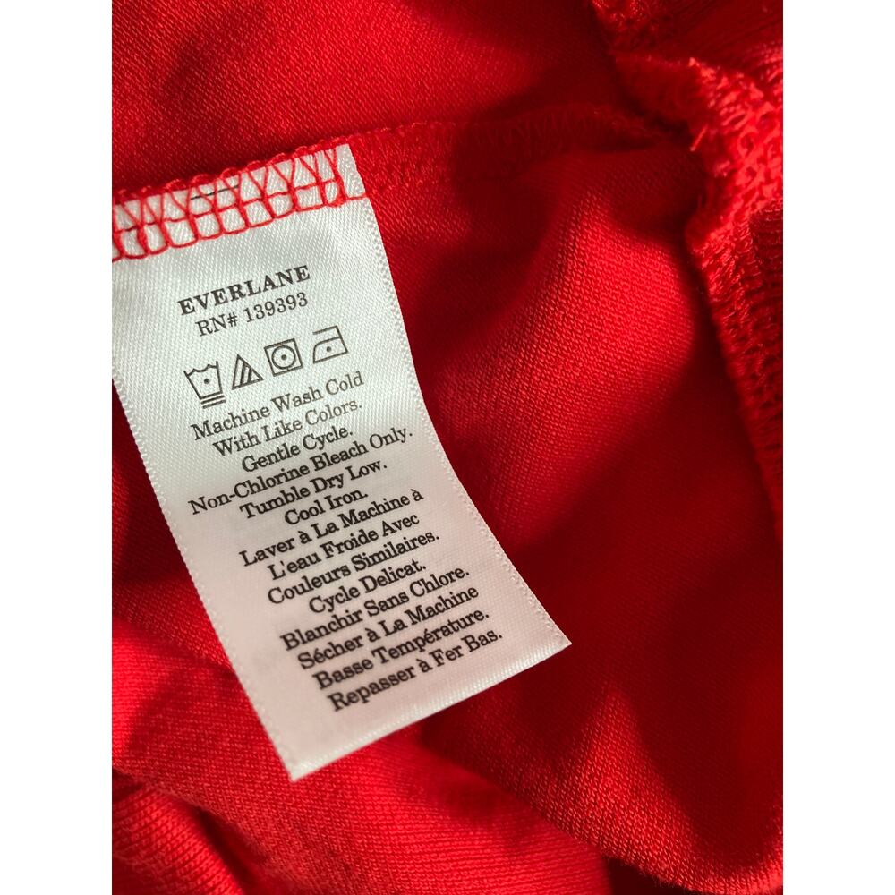 Everlane Red Polo Knit Top - Picture 4 of 10